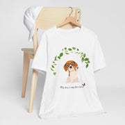 My Dog is My Therapist Tee - Unisex Short Sleeve T-Shirt, Dog Lover Gift, Pet Therapy Apparel, Cute Pet Shirt, Dog Mom T-Shirt