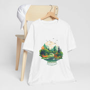 Nature Lover Unisex Tee, Wilderness T-Shirt, Eco-Friendly Tee, Hiking Shirt, Outdoor Adventure Gear, Gift for Nature Enthusiasts